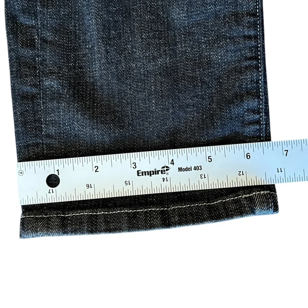 Eileen Fisher Women’s Black Denim Jeans Mid Rise Size 8